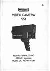 Eumig VC 551 manual. Camera Instructions.